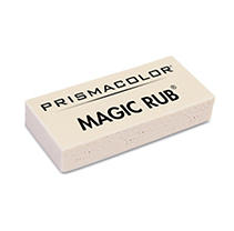 Prismacolor Premier Magic Rub Vinyl Erasers, 12 Pack