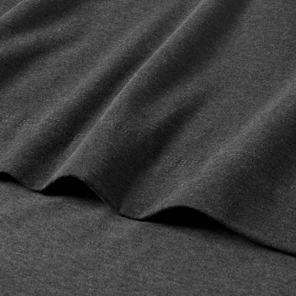 Threshold Standard Cotton Jersey Pillowcase 2-Pack Charcoal Heather