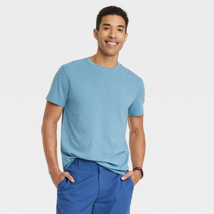 Men's Every Wear Short Sleeve T-Shirt - Goodfellow & Co Blue L