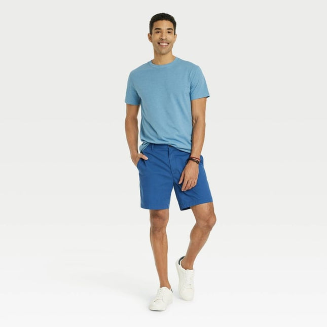 Men's Every Wear Short Sleeve T-Shirt - Goodfellow & Co Blue L