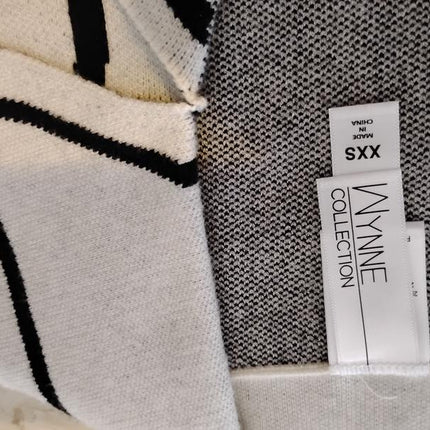 WynneCollection SoftKNIT Trompe L'oeil Trench Topper Jacket with Side Pockets