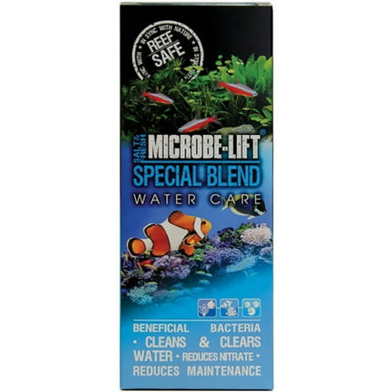 MICROBE-LIFT SBH16 Special Blend Aquarium and Fish Tank Cleaner for Freshwater and Saltwater, 16 Ounces