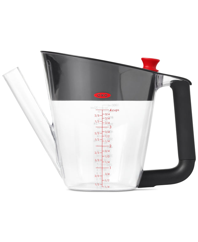 OXO Good Grips 4 Cup Fat Separator, Plastic, One Size Clear
