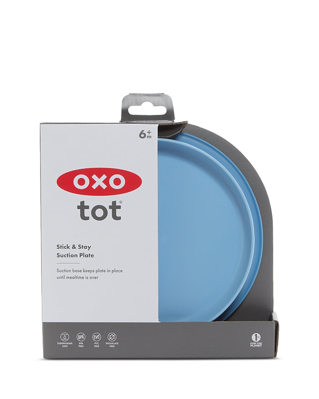 OXO Tot Stick and Stay Suction Plate - Dusk