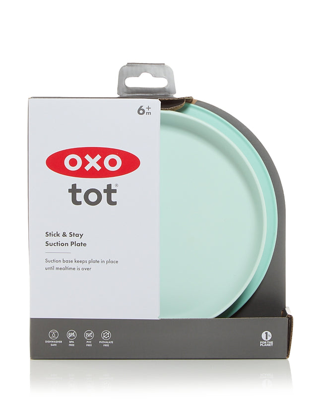 OXO Tot Stick and Stay Suction Plate - Opal