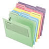 Pendaflex 45270 Printed Notes Folders with Fastener, 1/3 Cut Top Tab, Letter, Assorted (Pack of 30)