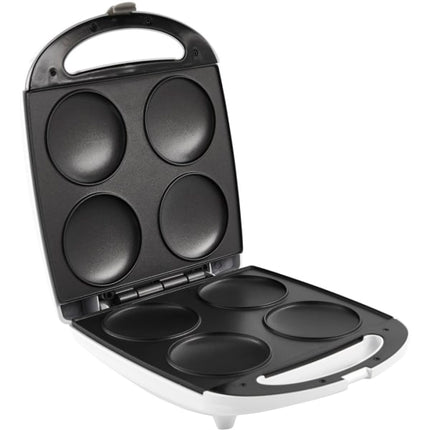 IMUSA USA 4 Slot Electric Arepa Maker with Nonstick Surface (1,200-Watts) Black