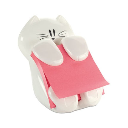 Post-it Pop-up Note Dispenser Cat Design 3x3 in 1 Dispenser/Pack (CAT-330 White)