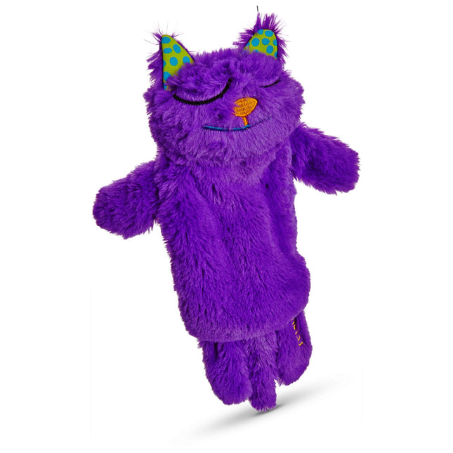 Catstages Purr Pillow Kitty Calming Cat Toy with Touch-Activated Purring and Soft Plush, Purple - Helps Reduce Stress & Provide Anxiety Relief for Cats