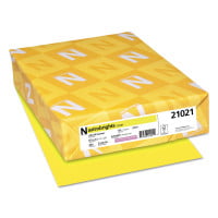 Vibrant Solar Yellow Astrobrights 65 lb Cardstock Paper 250 Sheets