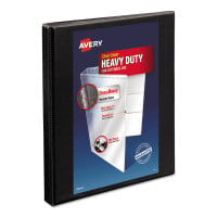 Avery Heavy-Duty Black Non-Stick View Binder with DuraHinge