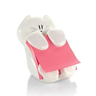 Post-it Pop-up Note Dispenser Cat Design 3x3 in 1 Dispenser/Pack (CAT-330 White)