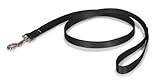 PetSafe Nylon Dog Leash – Strong, Durable, Traditional Style Leash with Easy to Use Bolt Snap for Small, Medium and Large Dogs – 3/4" x 4', Black