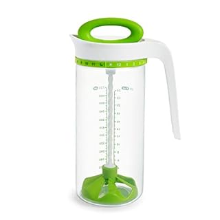Munchkin Smart Blend Formula Mixing and Breast Milk Storage Pitcher, 24 Ounce, Green Beige