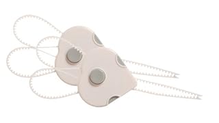 Dreambaby Flexi Lock - Cabinet & Drawer Handle Locks - Cabinet Safety Straps - with Multi-Touch Release System - White - 2 Count (Pack of 1) - Model L185 White