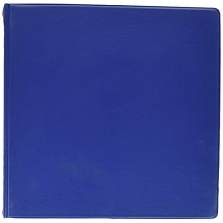 Samsill 2 Inch Document Storage Binder, Made in USA, FSC 100% Recycled Chipboard, Round Ring, 3 Ring Binder, Navy
