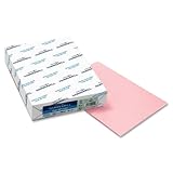 Hammermill Colored Paper, 24 lb Pink Printer Paper, 8.5 x 11-1 Ream (500 Sheets) - Made in the USA, Pastel Paper, 104463R