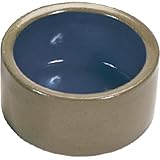Kaytee Stoneware Ceramic Pet Hamster Bowl, Brown, 5-Inch