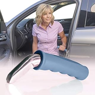Able Life Vehicle Support Handle and Mobility Aid, Portable Car Assist Grab Bar for Sit-to-Stand Assistance, Ideal for Seniors and Adults, Durable Door Handle Support with Ergonomic Design, Blue