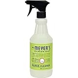 MRS. MEYER'S CLEAN DAY Mirror & Window Cleaner, Great for Indoor & Outdoor Glass Surfaces, Lemon Verbena, 24 Fl Oz