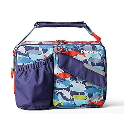 PlanetBox Insulated Lunch Bag Camo Shark Edition 12in