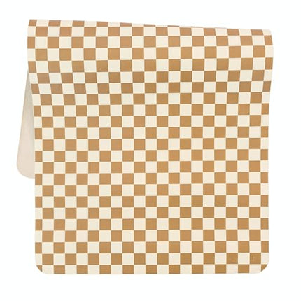 Ava + Oliver Vegan Leather Baby Changing Mat 16 X 30in Cream