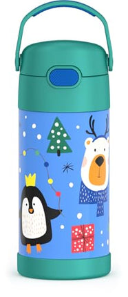 Thermos Funtainer Kids Stainless Steel Vacuum Insulated Water Bottle 12oz