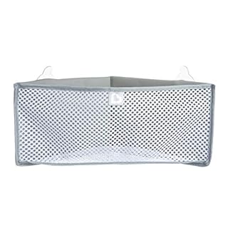 Munchkin® High 'n Dry™ Corner Bath Toy Organizer and Storage, Grey Gray