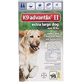 K9 Advantix II XL Dog Vet-Recommended Flea, Tick & Mosquito Treatment & Prevention | Dogs Over 55 lbs. | 2-Mo Supply