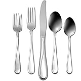 Oneida 2865020BL20 Flight 20 Piece Everyday Flatware Set, Service For 4 Silver