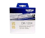 Brother Genuine DK-1204 Multipurpose Paper Label Roll, Die-Cut Paper Labels, Engineered for Excellence, 400 Labels Per Roll