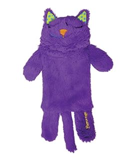 Catstages Purr Pillow Kitty Calming Cat Toy with Touch-Activated Purring and Soft Plush, Purple - Helps Reduce Stress & Provide Anxiety Relief for Cats
