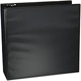 Avery Durable View 3 Ring Binder, 3 Inch Slant Rings, 1 Black Binder (17041)