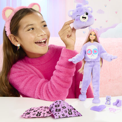 Barbie Cutie Reveal Care Bears - Bear Plush Costume Doll