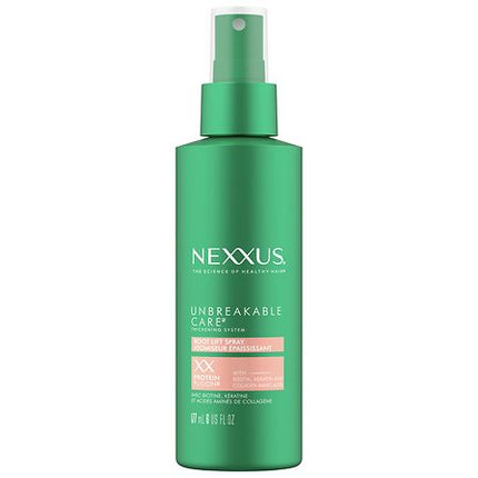 Nexxus Root Lift Thickening Spray Unbreakable Care with ProteinFusion Blend of Biotin, Keratin & Collagen Amino Acids, 6 oz