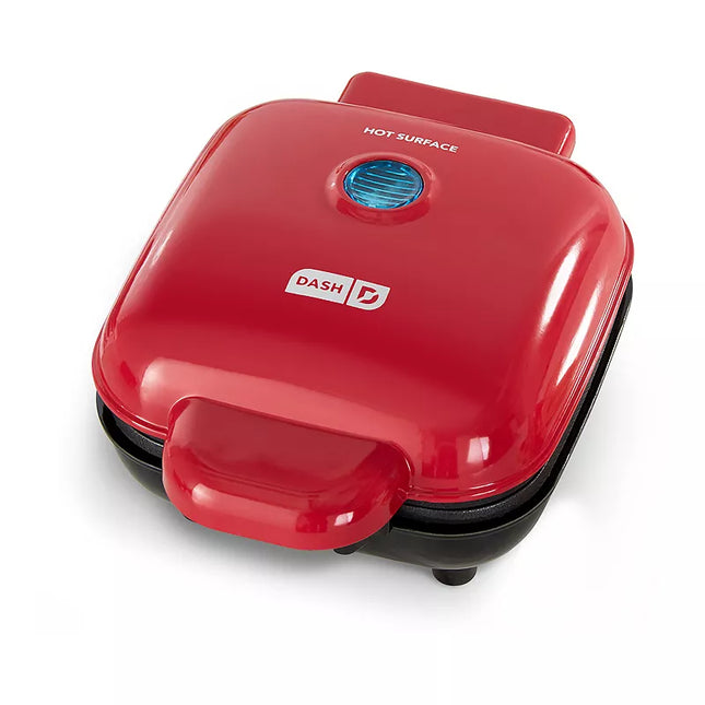 Dash Compact Nonstick Waffle Stick Maker for Fun Dippable Breakfasts Red