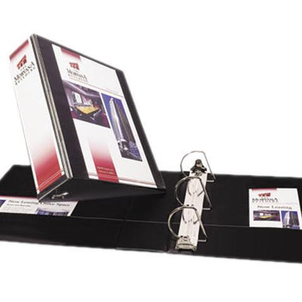 Avery Durable View 3 Ring Binder, 3 Inch Slant Rings, 1 Black Binder (17041)
