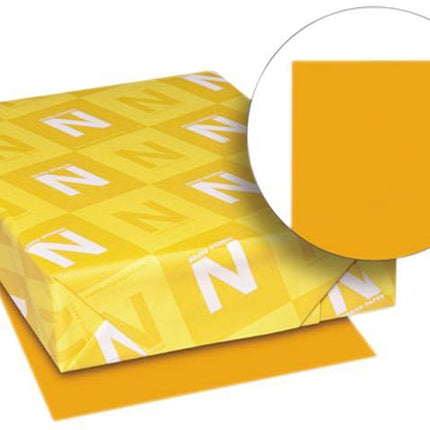 Astrobrights Color Paper, 24 lb Bond Weight, 11 x 17, Cosmic Orange, 500/Ream