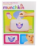 Munchkin Warm Glow Baby Wipe Warmer, White Gold