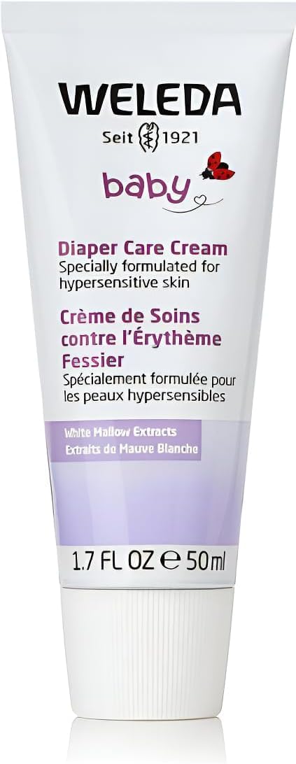 Weleda Baby White Mallow Fragrance Free Diaper Care Cream 1.7oz