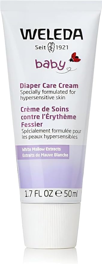 Weleda Baby White Mallow Fragrance Free Diaper Care Cream 1.7oz