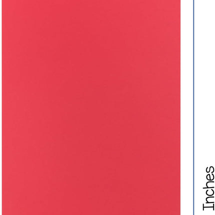Hygloss Red 11x17 Colored Paper 24lb Ledger Fade-Resistant 90 Sheets