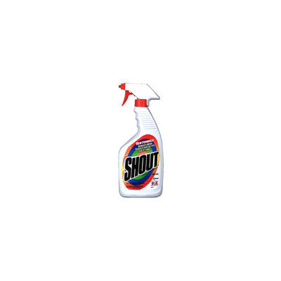 Shout Active Enzyme Laundry Stain Remover Spray, Triple-Acting Formula Clings, Penetrates, and Lifts 100+ Types of Everyday Stains - Prewash Spray 22oz