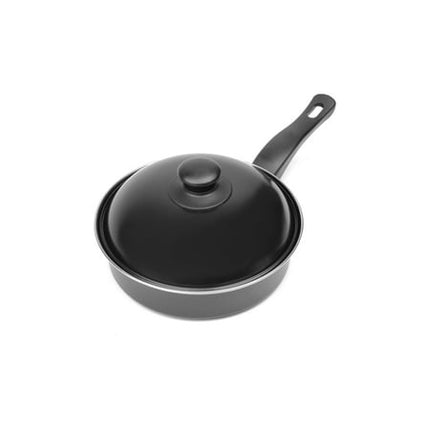 Fox Run Egg Pan, Non-stick Egg Poacher and Fry Pan Set Black
