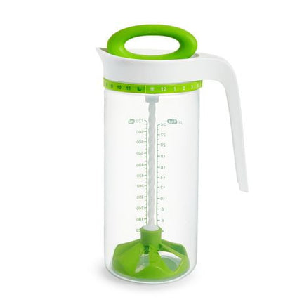 Munchkin Smart Blend Formula Mixing and Breast Milk Storage Pitcher, 24 Ounce, Green Beige