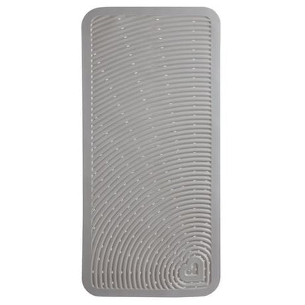 Munchkin Soft Spot Baby Bath Mat for Tub, Cushioned Bathtub Mat for Toddlers and Kids, 36"x17", Grey White