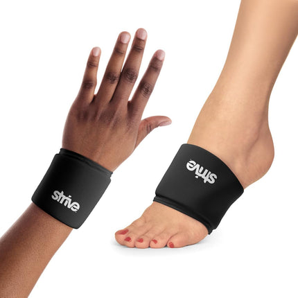 Strive Reusable Hot Cold Gel Wrist Foot Ice Pack Wraps