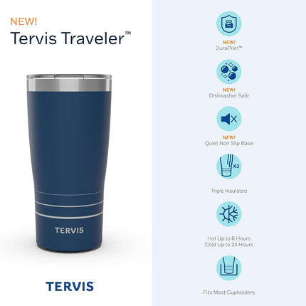 Tervis Skullicious Triple Walled Insulated Tumbler 20oz Stainless Steel
