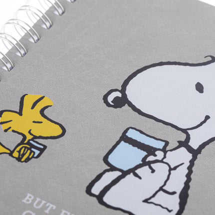 Graphique Peanuts Focus Vegan Leather Spiral Journal Focus On The Good