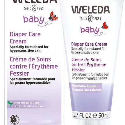 Weleda Baby White Mallow Fragrance Free Diaper Care Cream 1.7oz